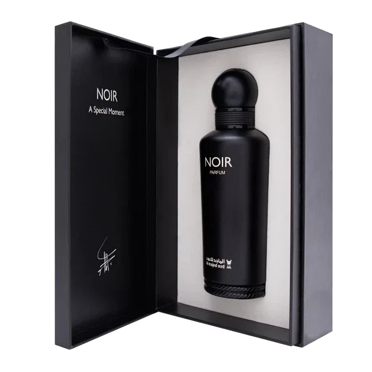 Noir by Al Majed Oud – 150ml Eau de Parfum | Deep Oud & Musk | Unisex Signature Scent